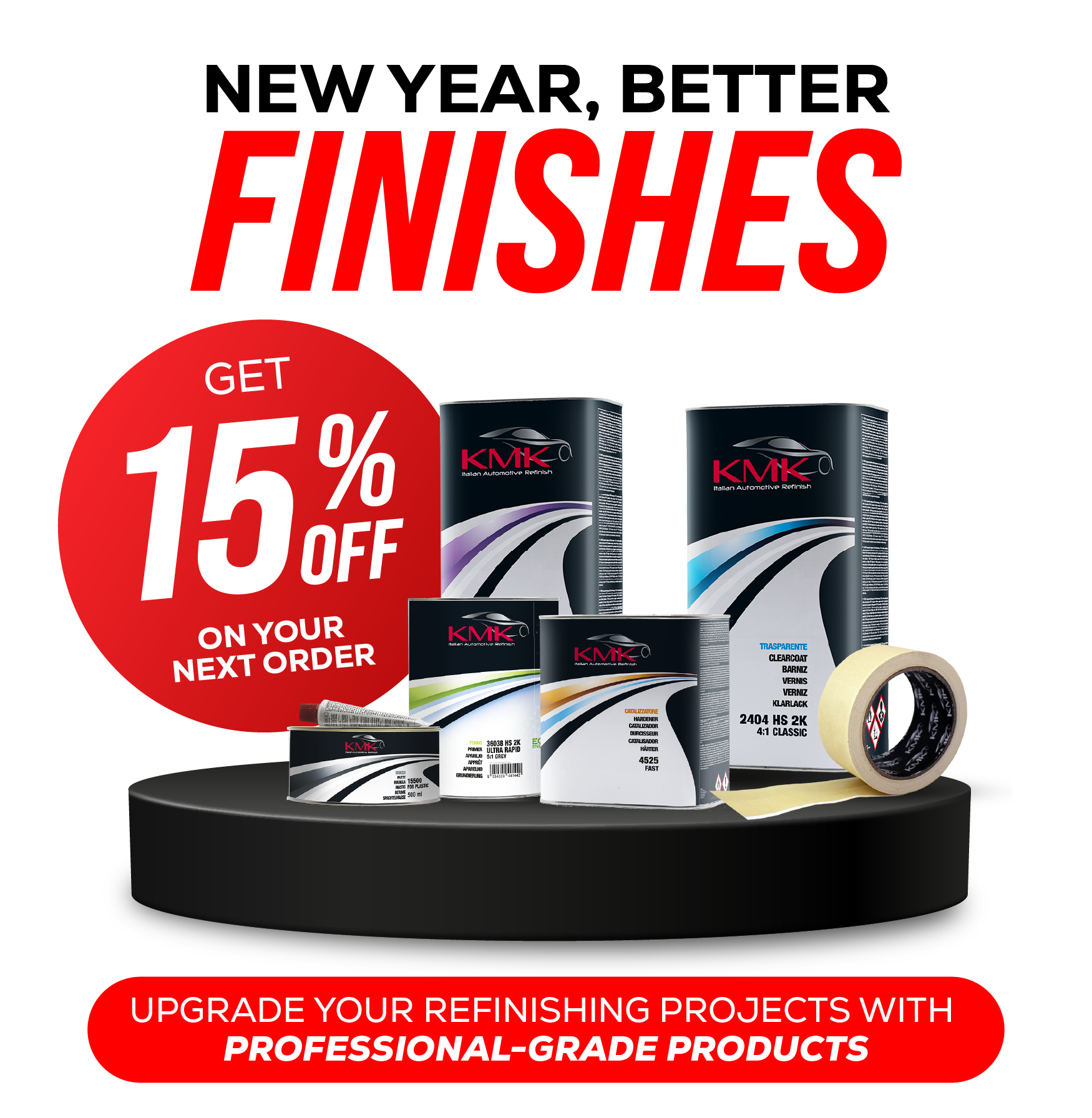 KMK Refinish – Now Available